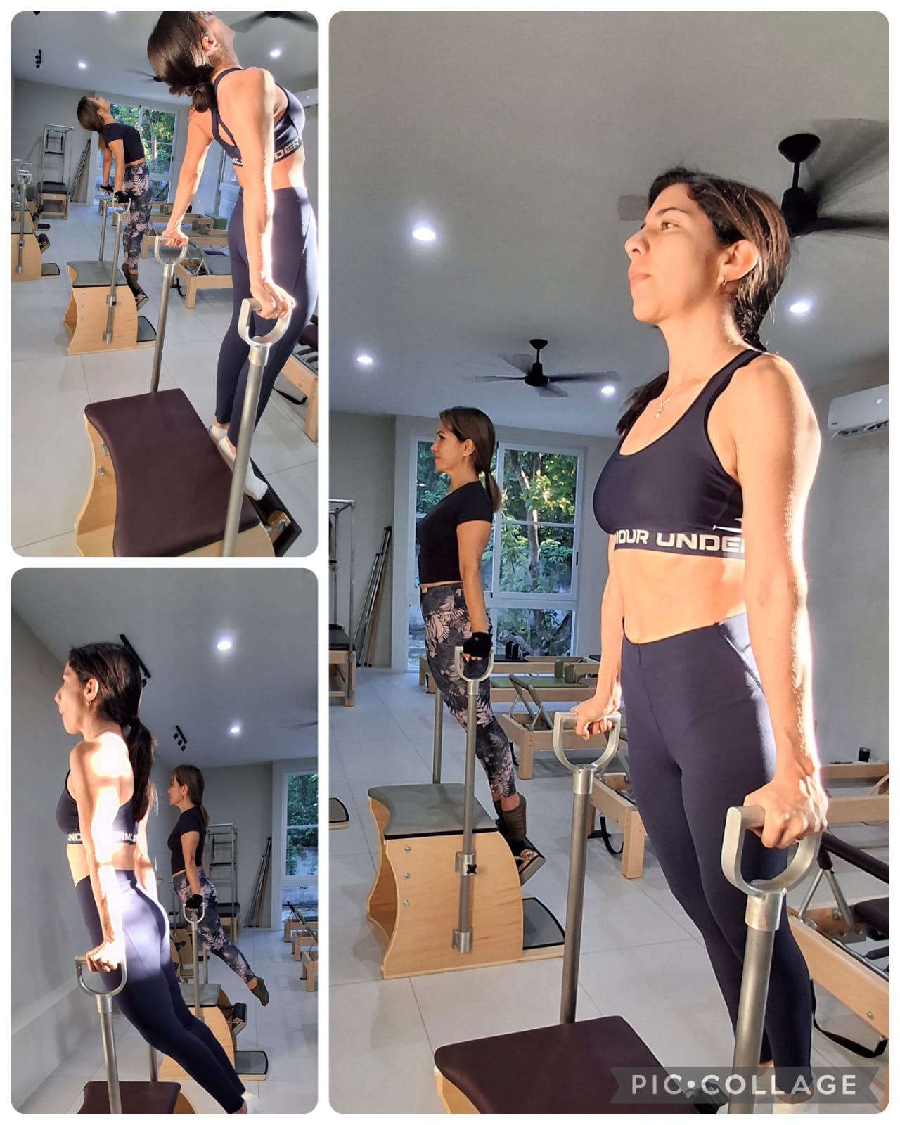 Clase de Pilates en Acción